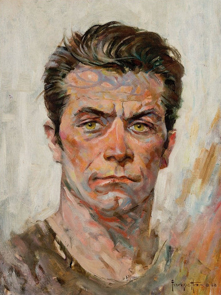 Frank Frazetta's Self Portrait