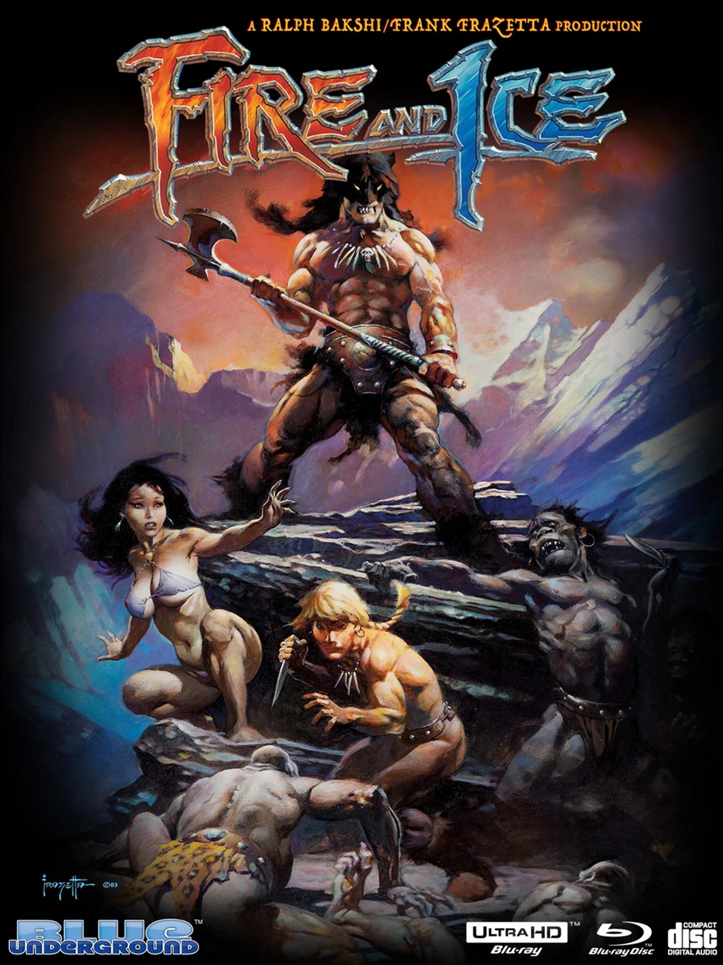 Fire and Ice (Steelbook) (4K Ultra HD + Blu-ray + CD)
