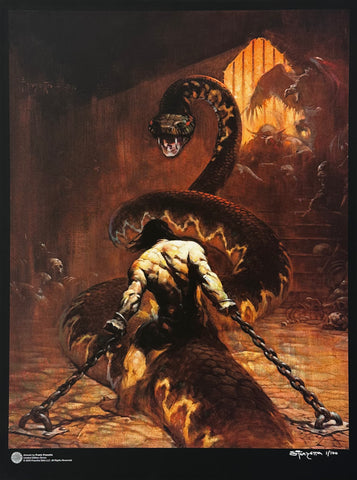 "Worlds of Frazetta" 2023 Lucca Comics & Games Limited Edition Print