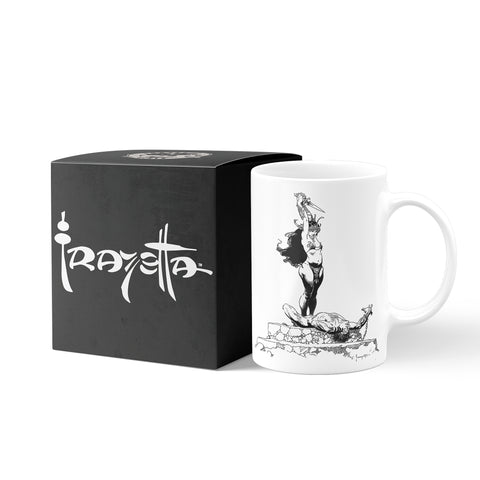 Girl with Dagger Coffee Mug (14oz)