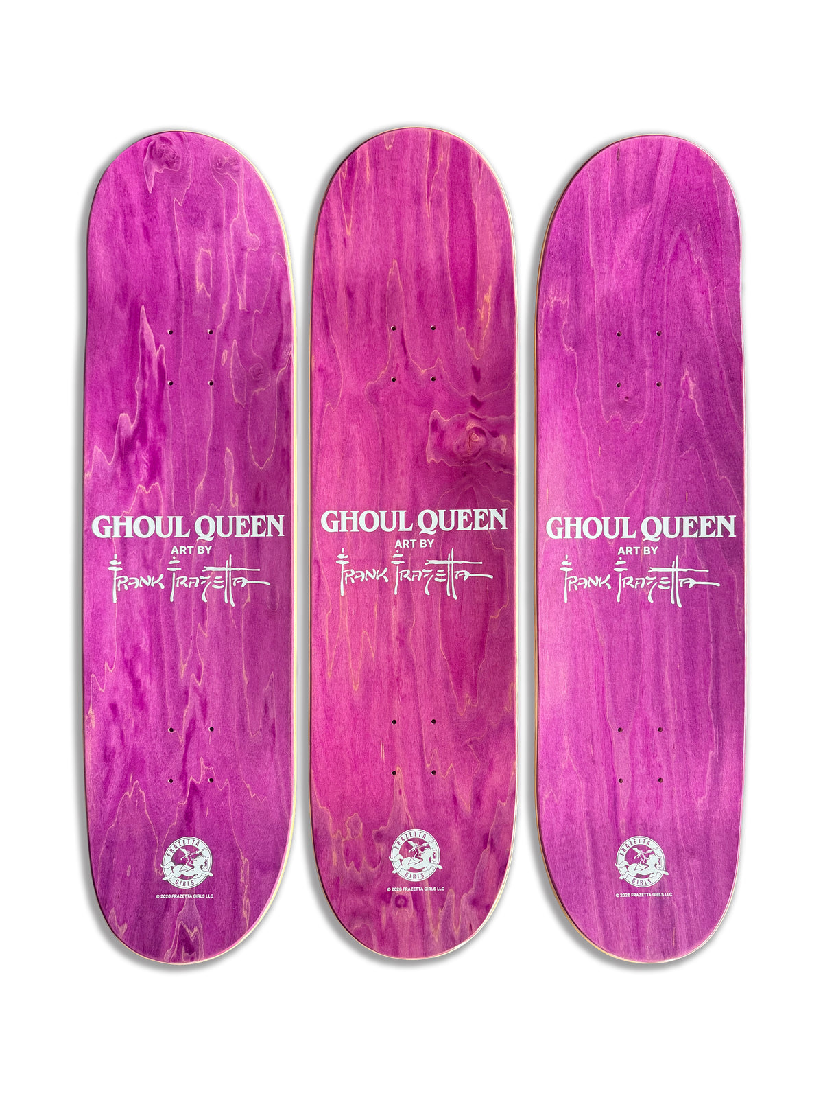 Ghoul Queen Triptych Skateboard Deck Set