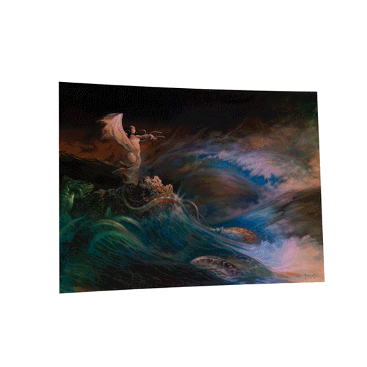 Sea Witch Holofoil Screen Print