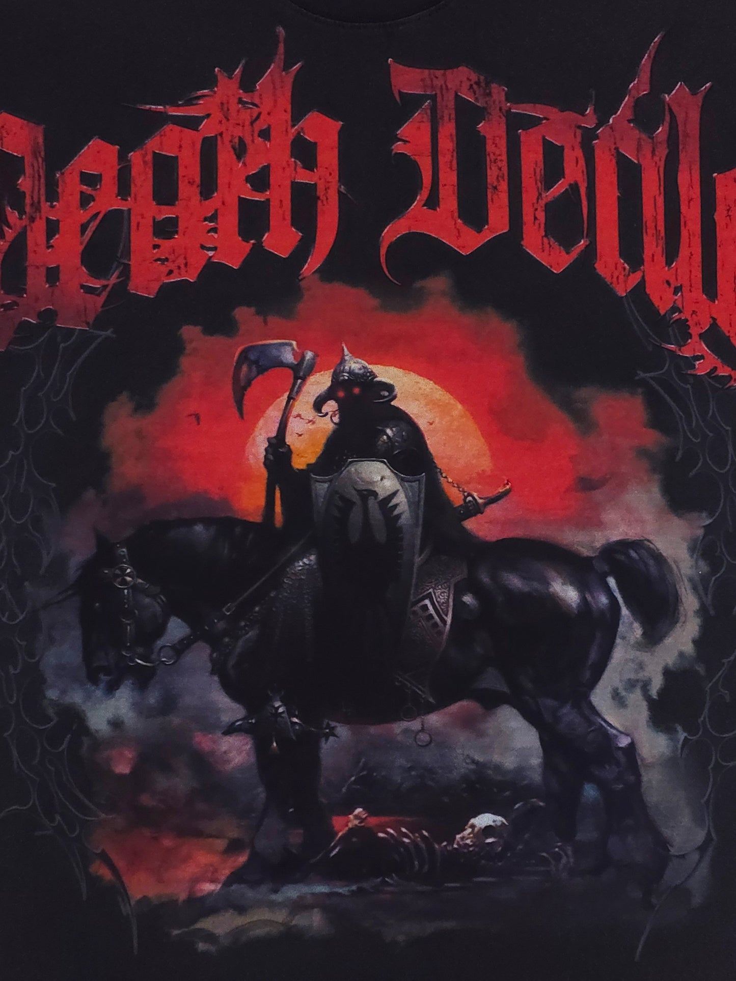Frazetta “Death Dealer I Metal” T-Shirt