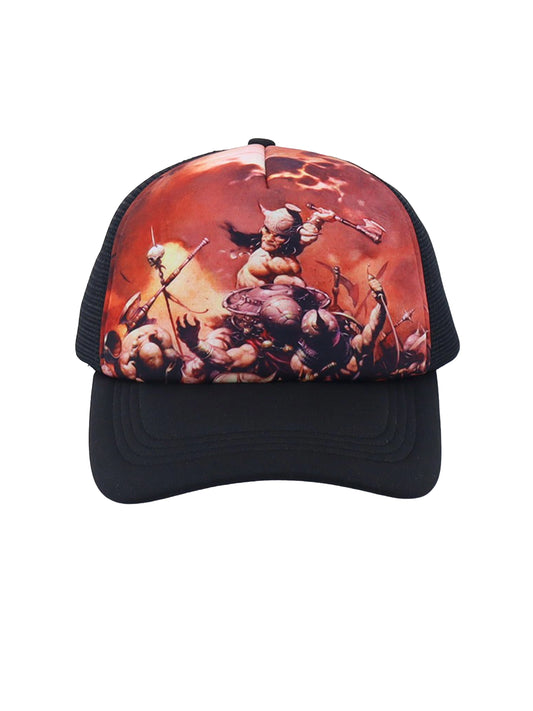 Frazetta "Conan The Destroyer" Trucker Hat