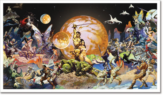The Sci-Fi FrazettaVerse