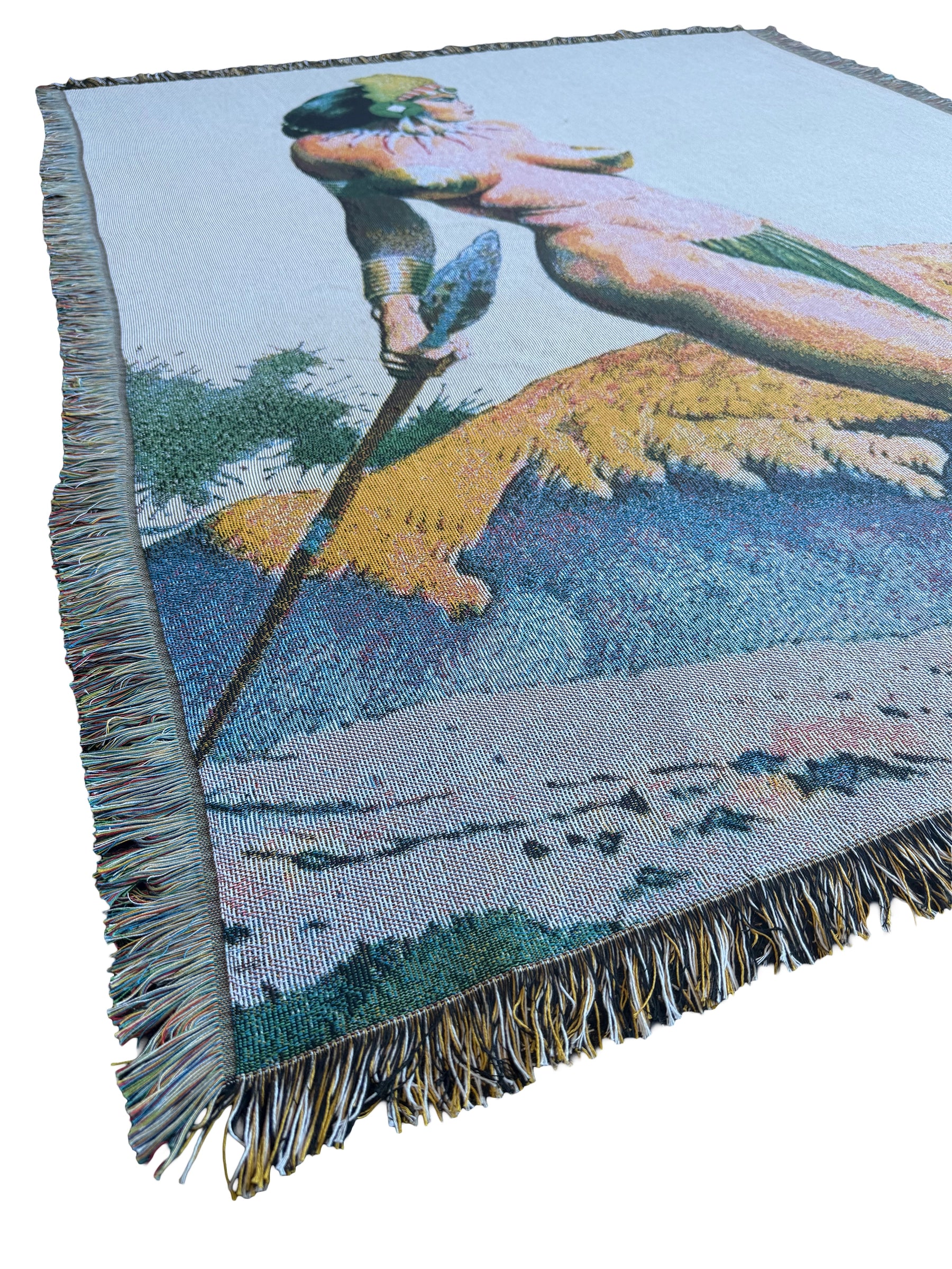 Official Frank Frazetta Lion Queen Blanket Wall Tapestry