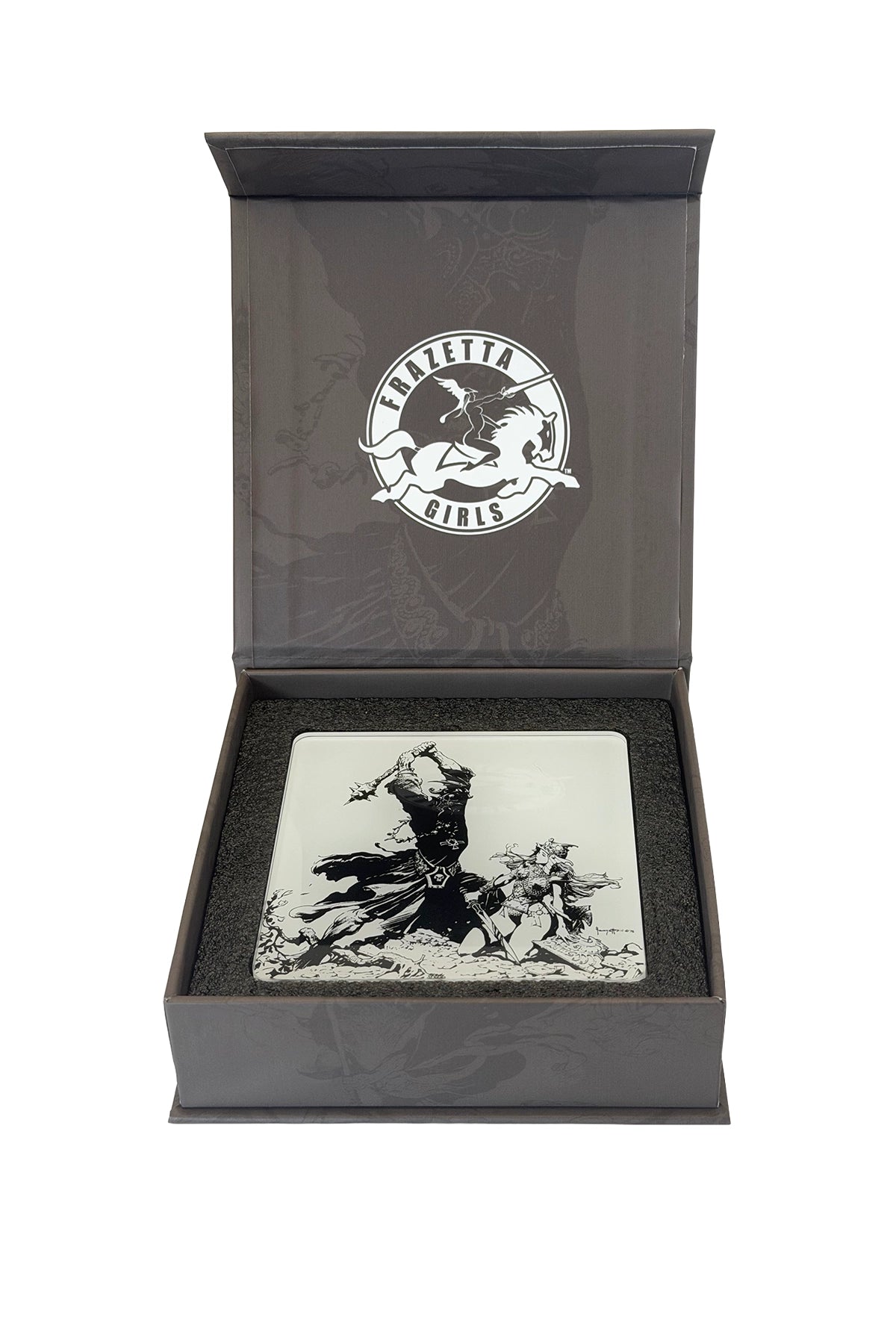 Frazetta's Lord of the Rings Glass Coaster Set