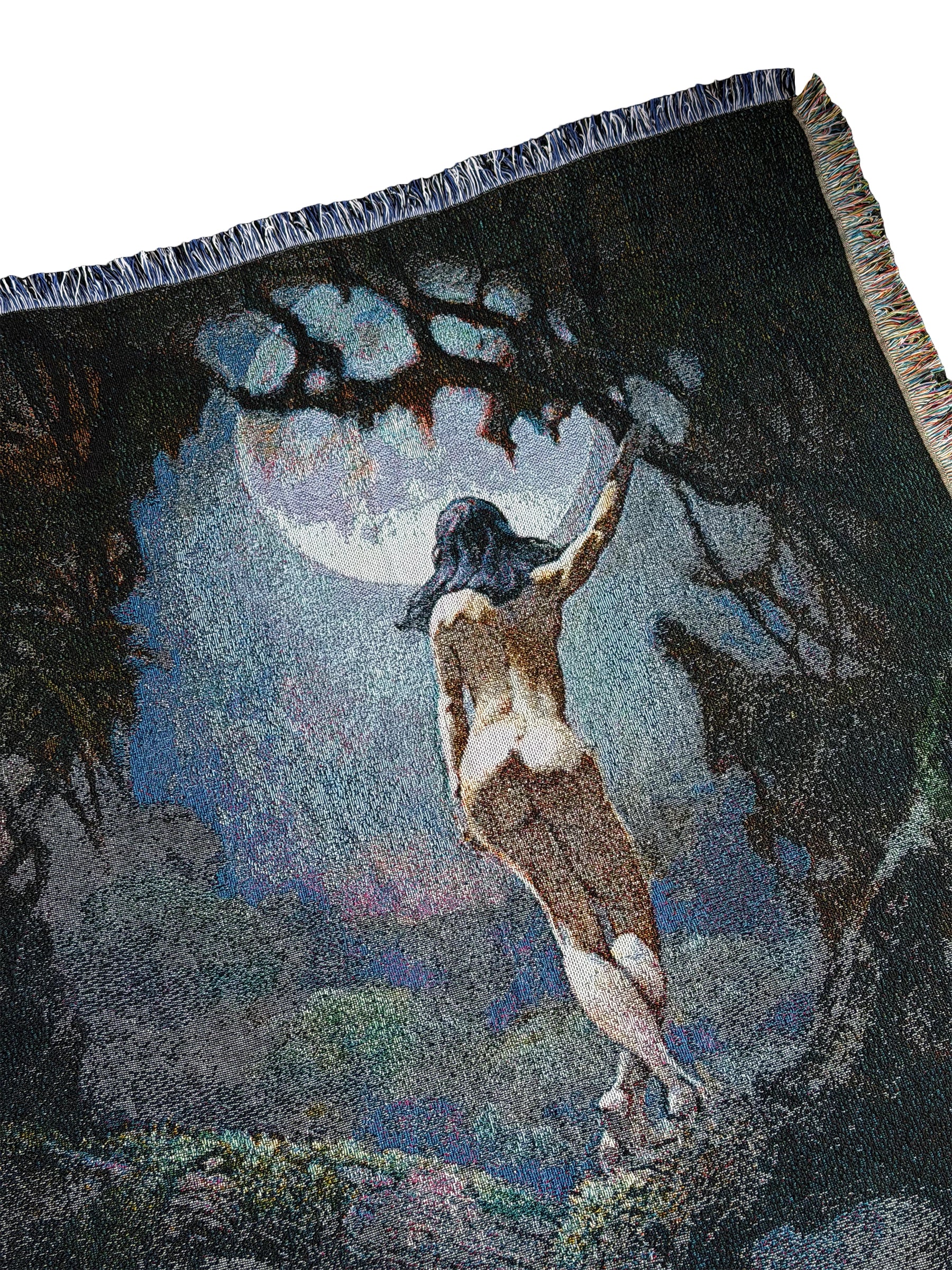 Frank Frazetta Moon's Rapture Blanket Wall Tapestry | Official Website