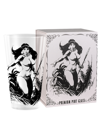Primitive Beauty Pint Glass