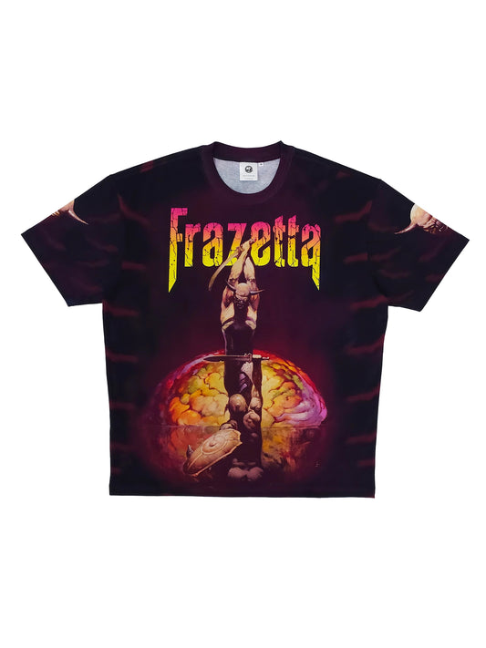 Frazetta “The Brain” Graphic T-Shirt