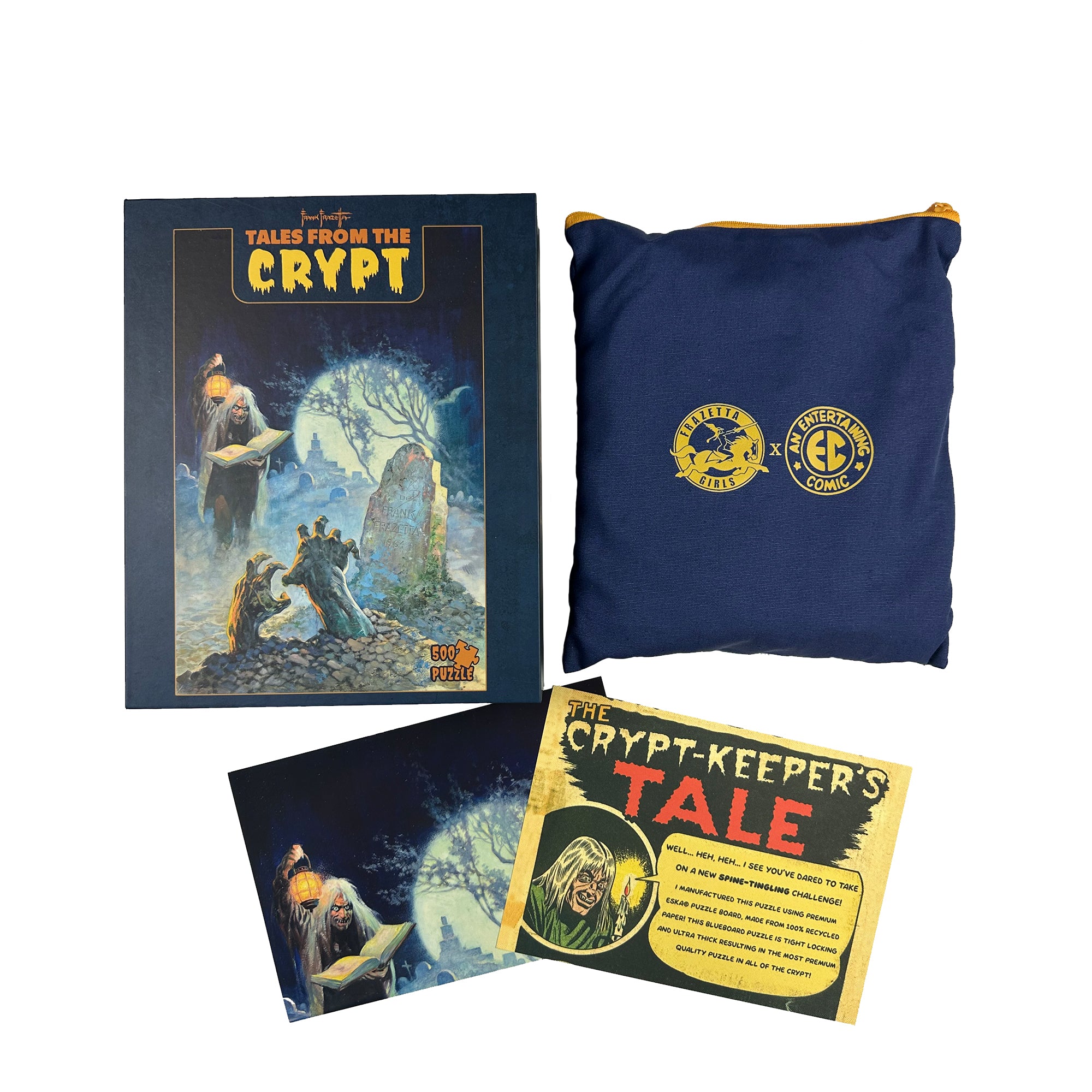 Frazetta x EC Comics quot Tales from the Crypt quot Premium 500 Piece Puzzle Frazetta x EC Comics quot Tales from the Crypt quot Premium 500 Piece Puzzle