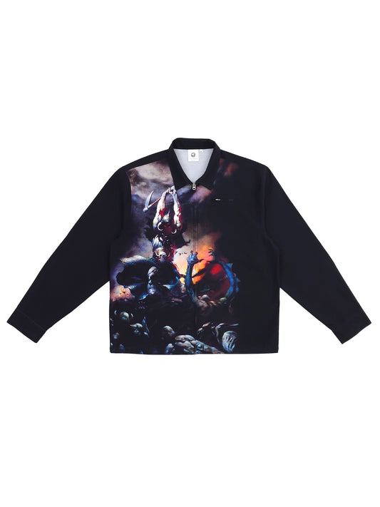 Death Dealer II Zip Work Shirt