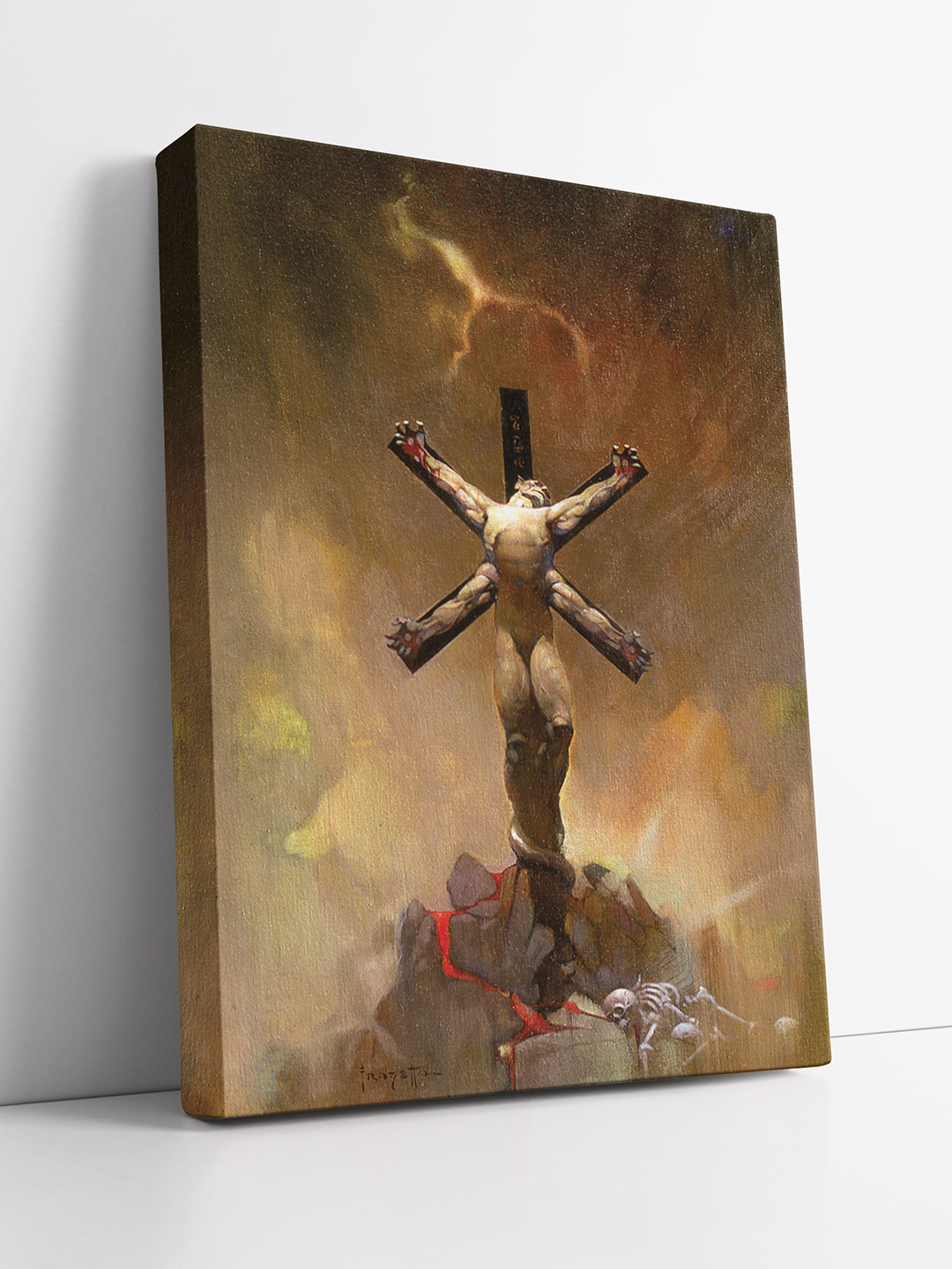 Alien Crucifixion Print