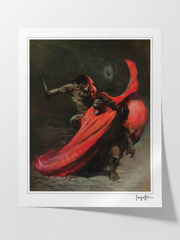At The Earth's Core (Plate V) Print