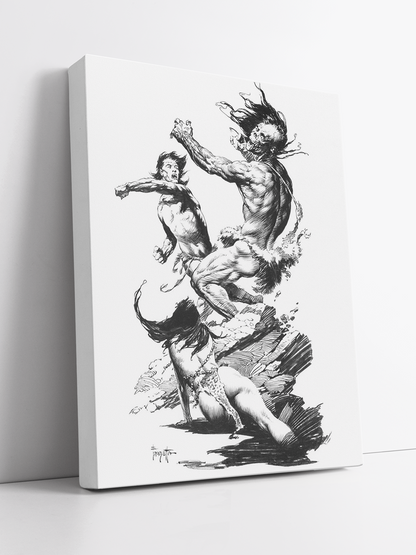 At The Earth's Core (Plate VIII) Print