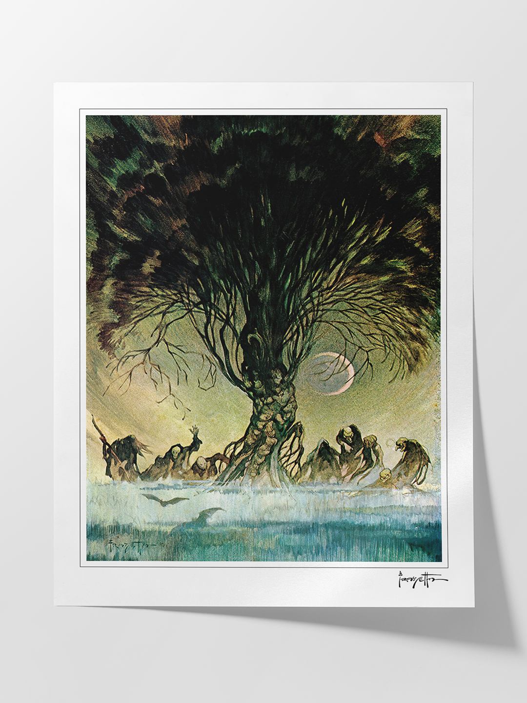 Autumn People Print