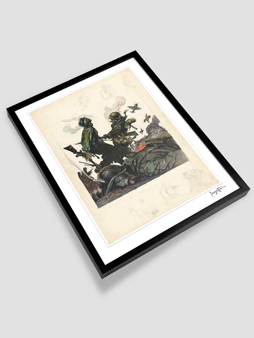 Blazing Combat #2 Print