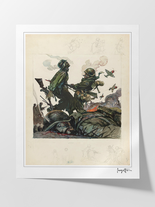 Blazing Combat #2 Print