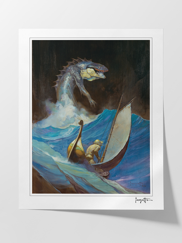At The Earth's Core (Plate V) Print