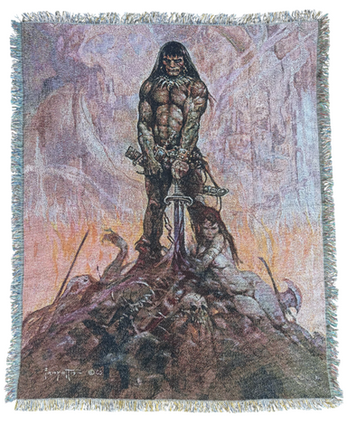 Conan the Barbarian 100% Cotton Blanket Wall Tapestry