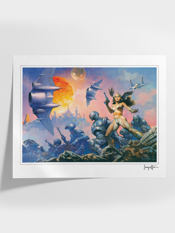 At The Earth's Core (Plate V) Print