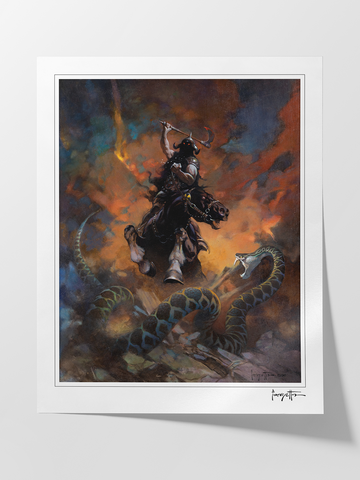 At The Earth's Core (Plate V) Print