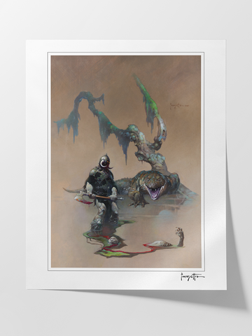 At The Earth's Core (Plate V) Print