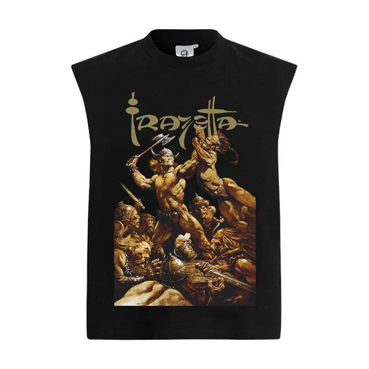 The Disagreement Sleeveless Graphic Tank