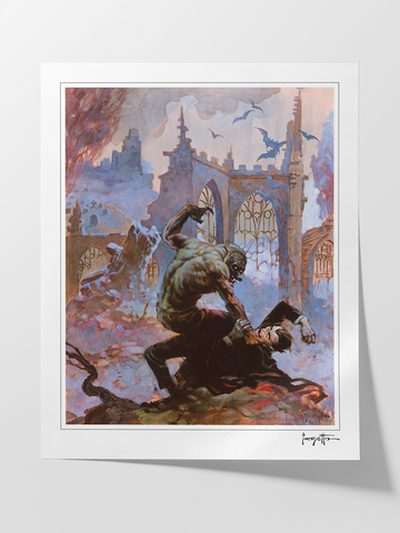 At The Earth's Core (Plate V) Print