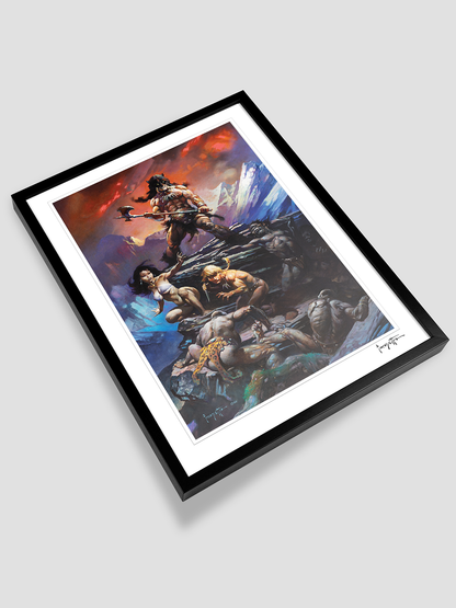 Fire and Ice Print