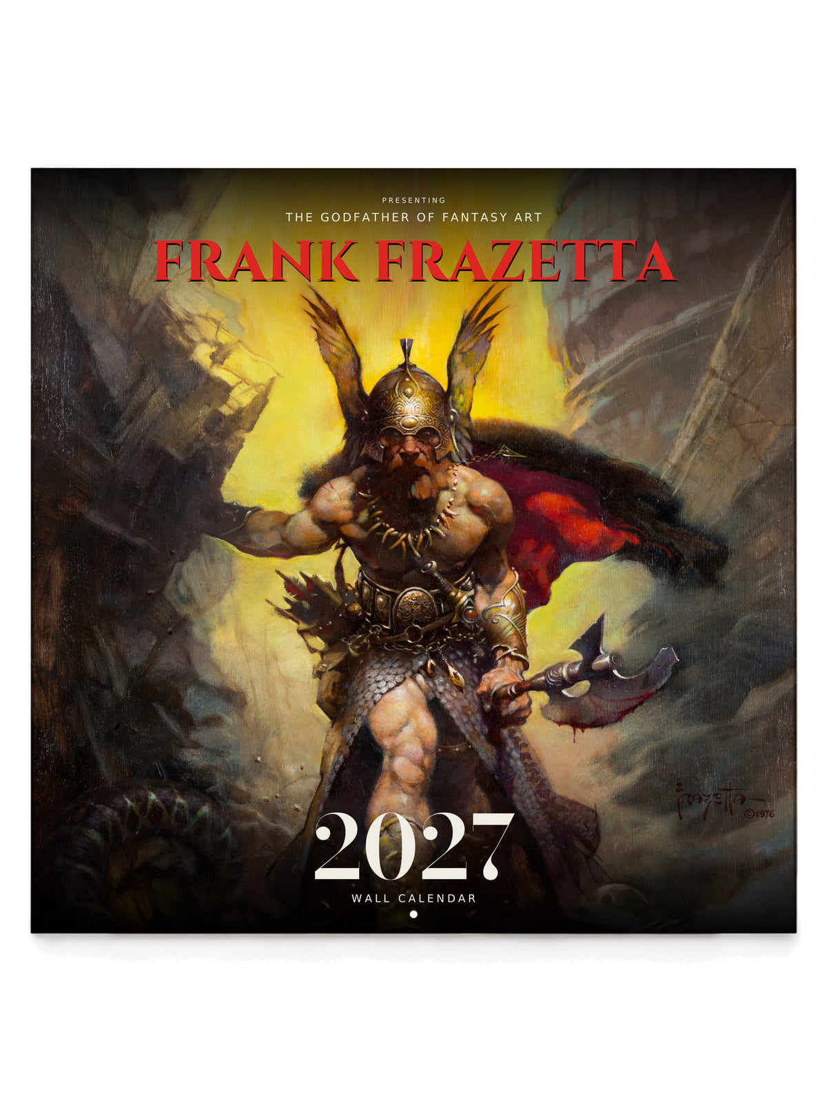 2027 Frank Frazetta Fantasy Wall Calendar