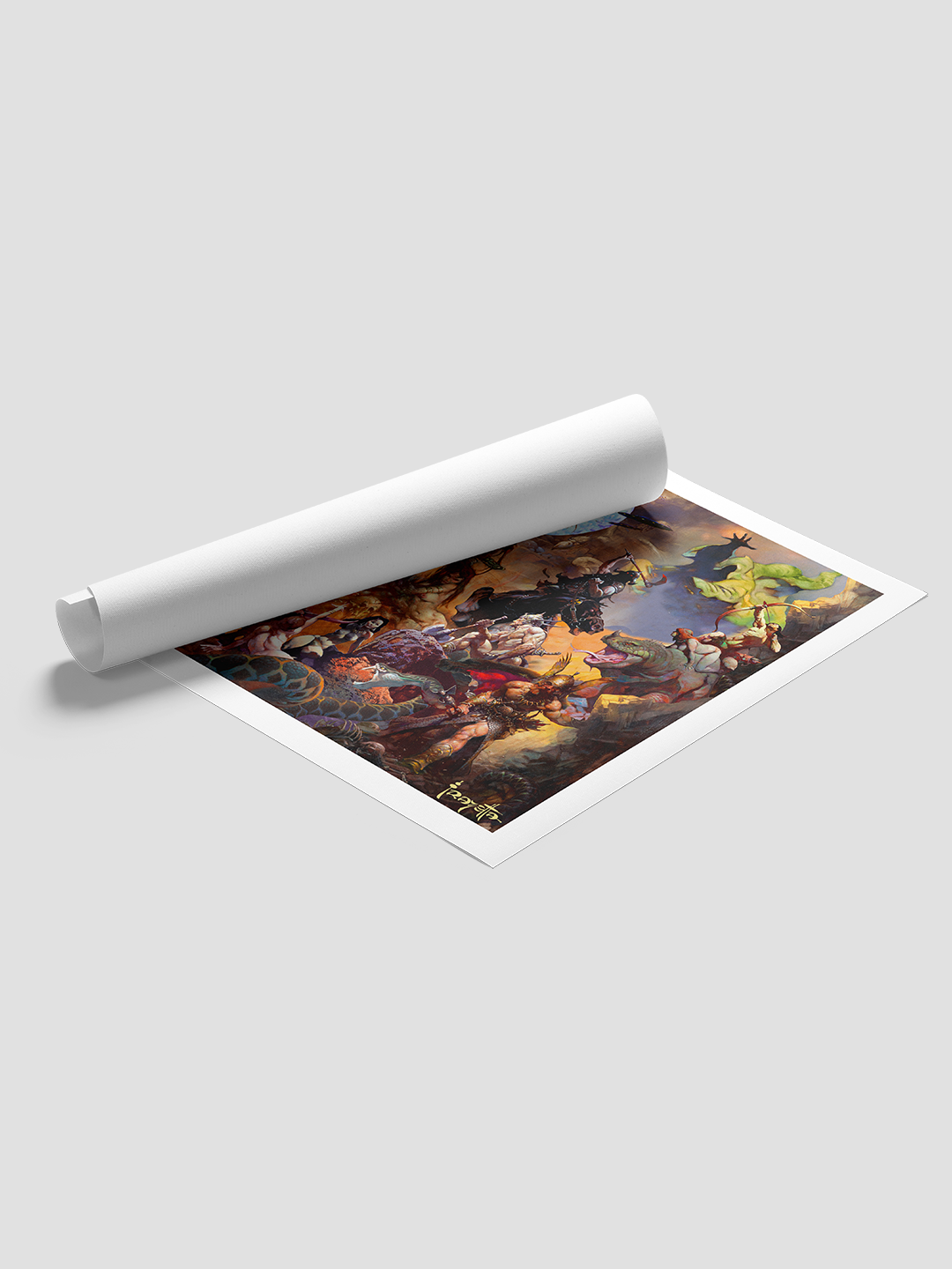 The FrazettaVerse Print