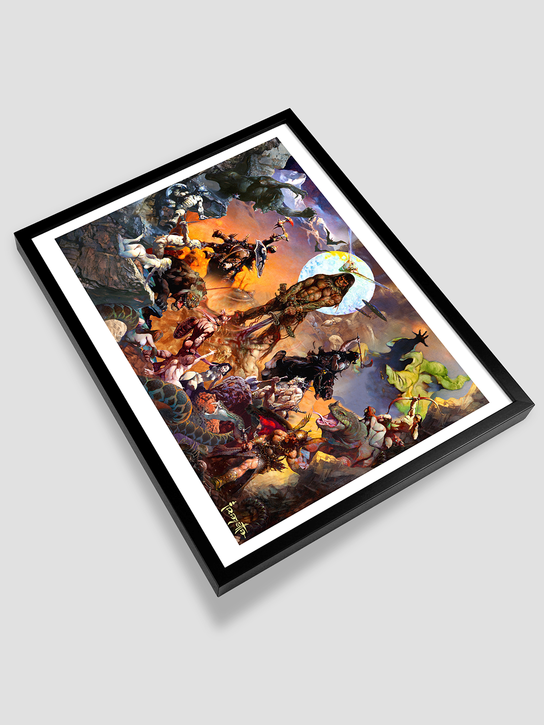The FrazettaVerse Print