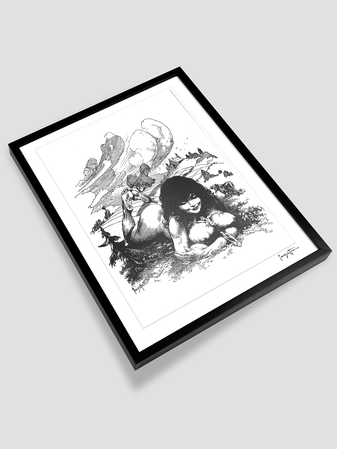 The Giantess Print