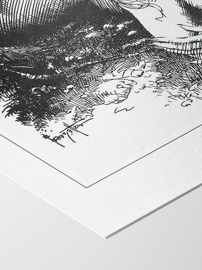 The Giantess Print