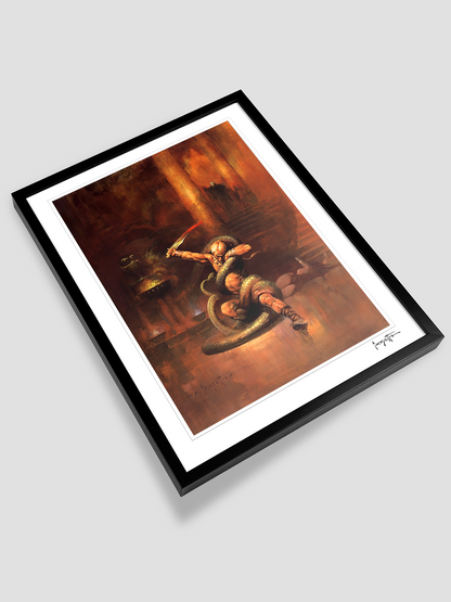 Green Death (Wolfshead) Print