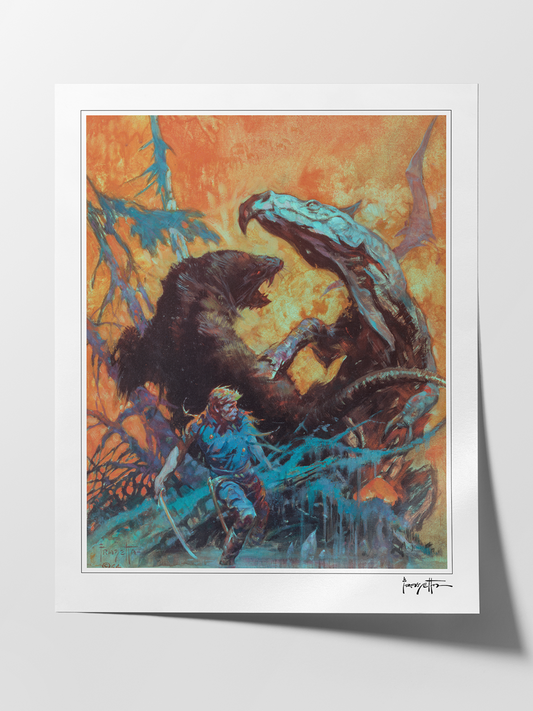 Gulliver of Mars Print