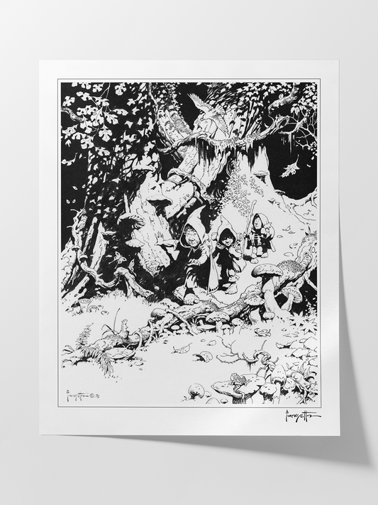 Hobbits - Plate 1 Print
