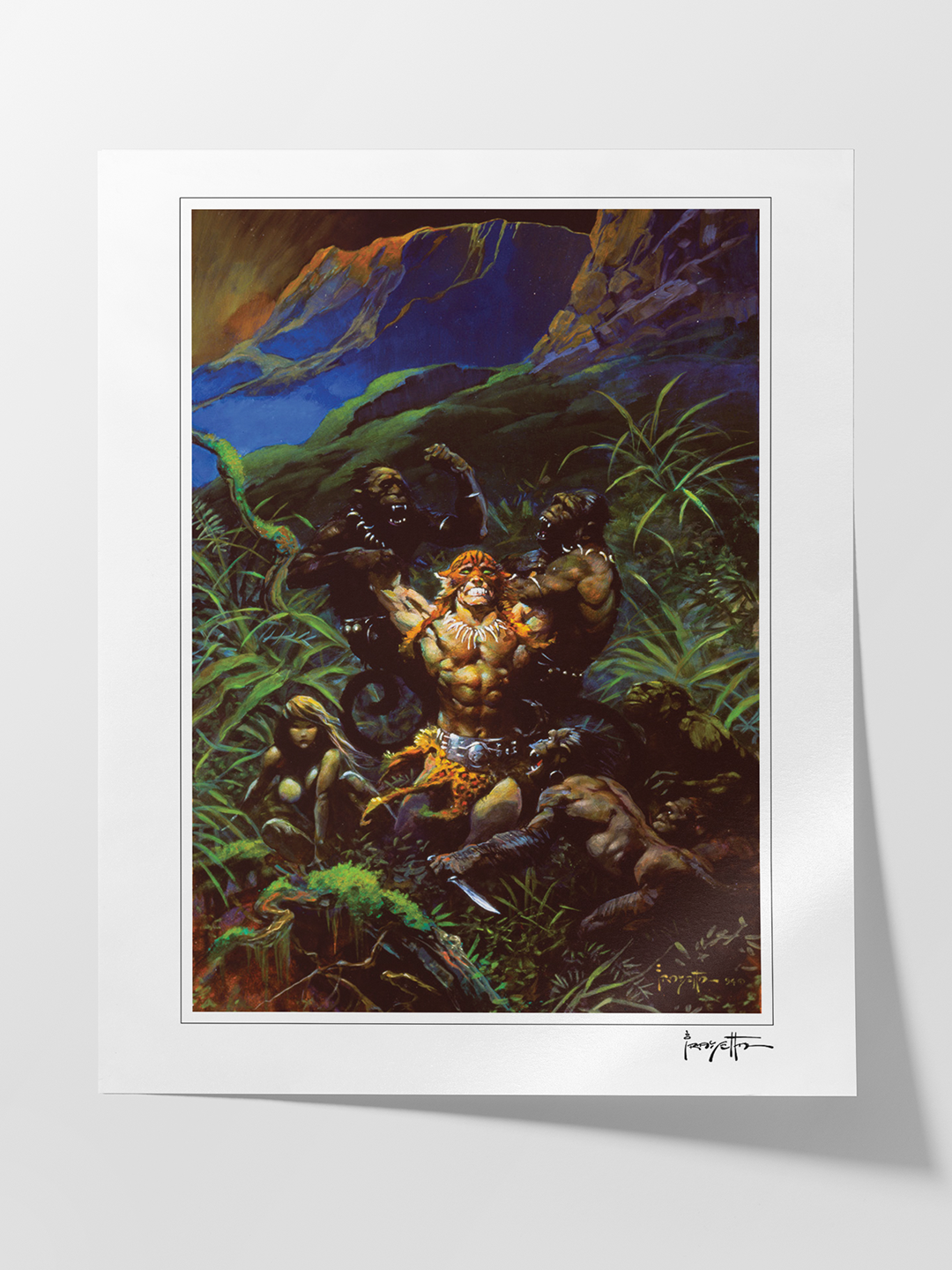Jaguar God I Print