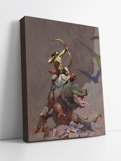 Jongor Fights Back Print