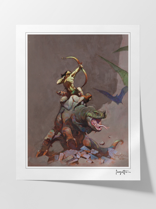 Jongor Fights Back Print
