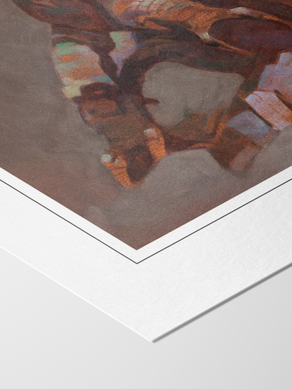 Jongor Fights Back Print