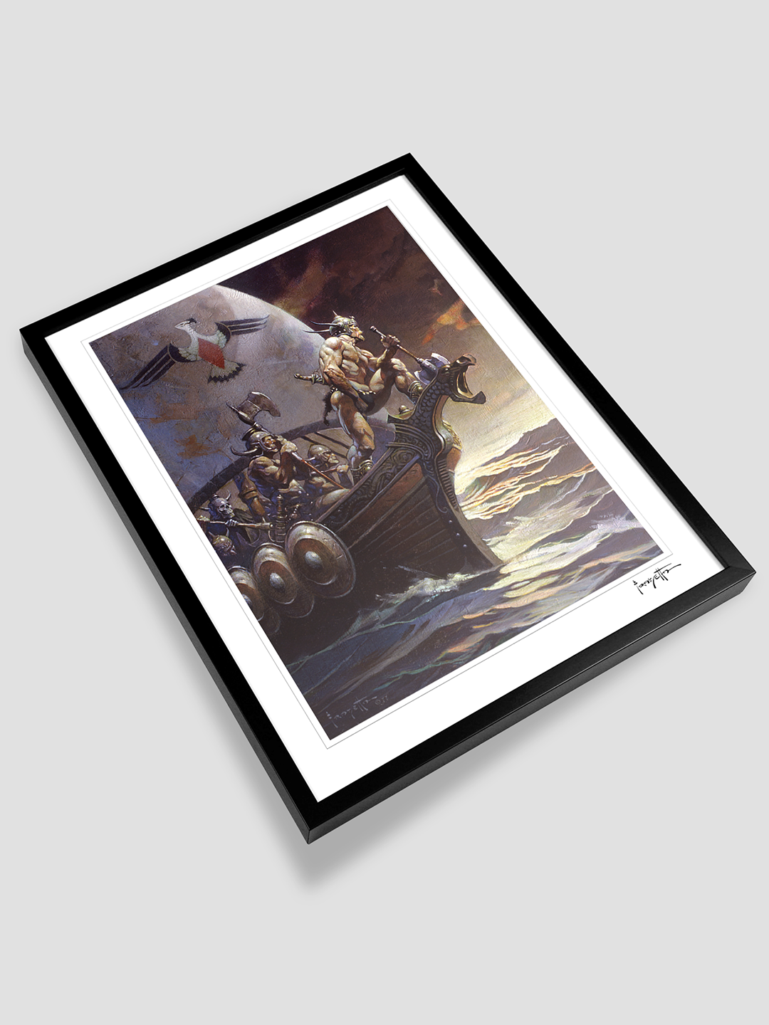 Kane on the Golden Sea Print