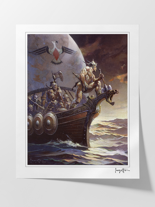 Kane on the Golden Sea Print