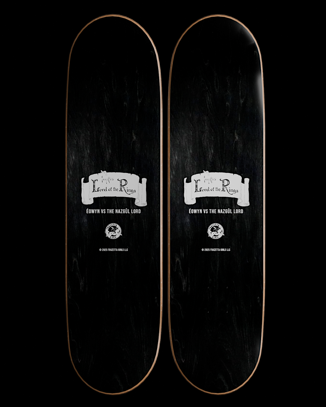 Eowyn vs Nazgul Diptych Skateboard Deck Set