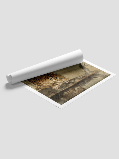 The Silent Leopard Print