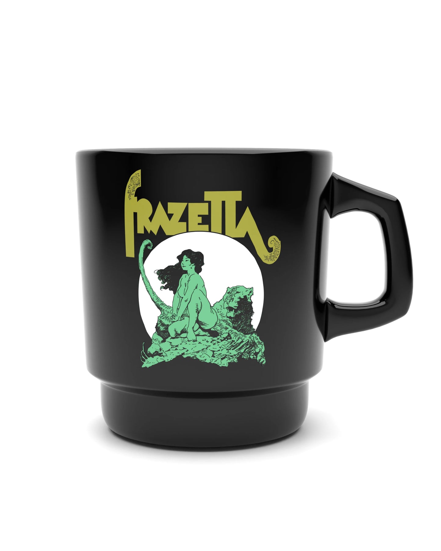 The Living Legend Retro Milk Glass Mug