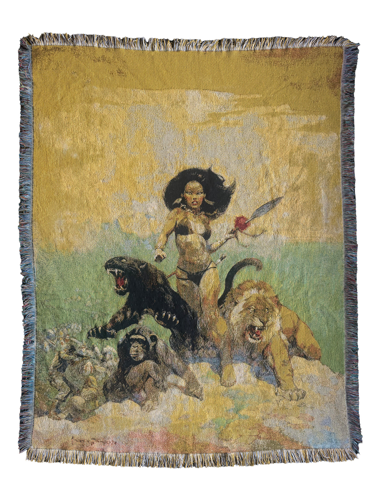Luana 100% Cotton Blanket Wall Tapestry