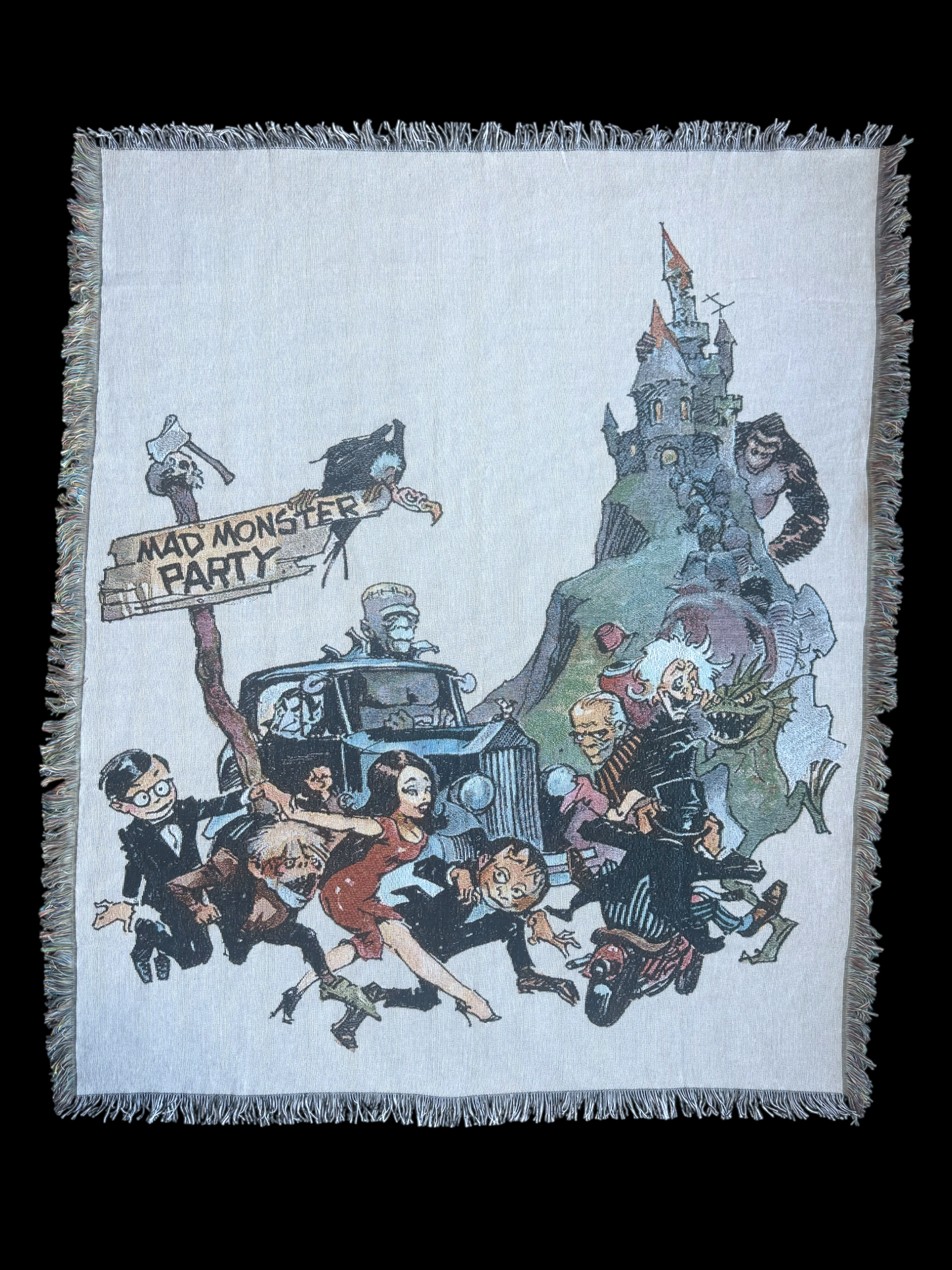 The Mad Monster 100% Cotton Blanket Wall Tapestry