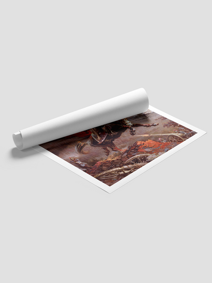 Mad King Print